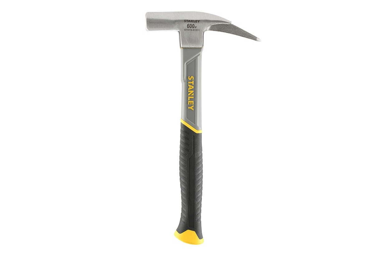 Marteau Arrache-Clous De Charpentier Manche  Fibre De Verre 600G  - Stanley : Confort'Mat