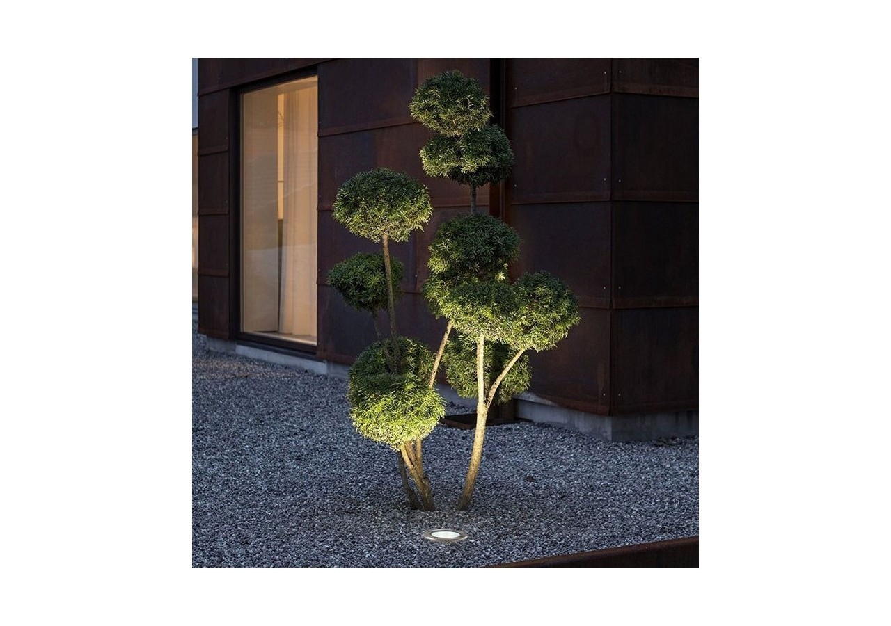 Spot LED encastrable au sol 12W 12V-DC IP67 3000K - BA50015-BC - Barcelona LED