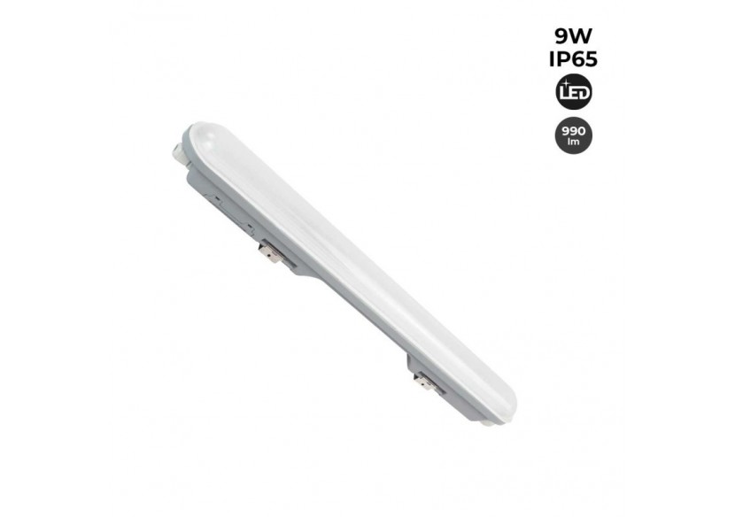 Réglette étanche LED connectable 9W-60cm-IP65-4000K - B8420-60BN - Barcelona LED