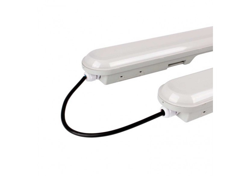Réglette étanche LED connectable 9W-60cm-IP65-4000K - B8420-60BN - Barcelona LED