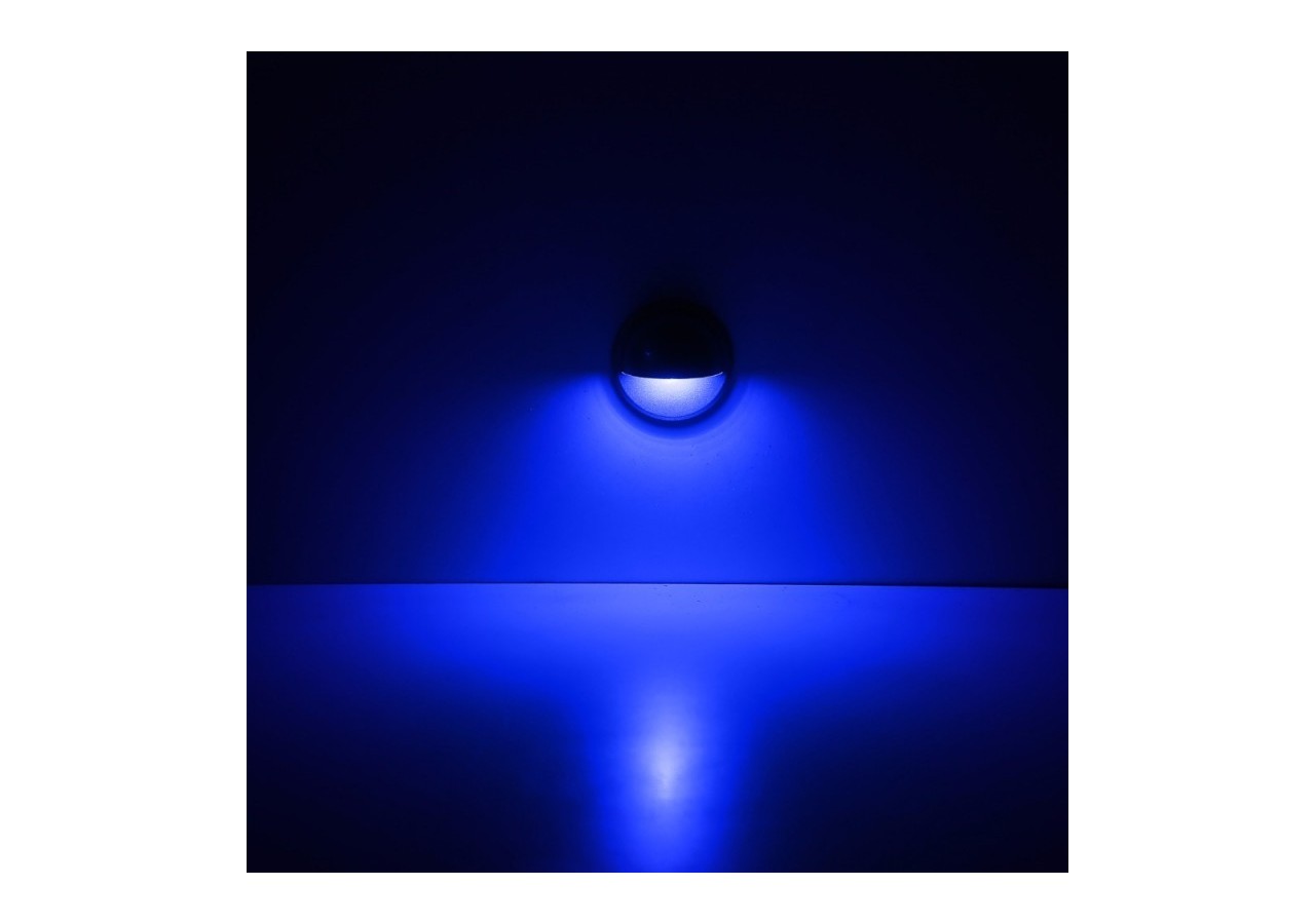 Kit 6 spots LED encastrables 0,4W IP67 pour escalier - BA50005-AZ - Barcelona LED