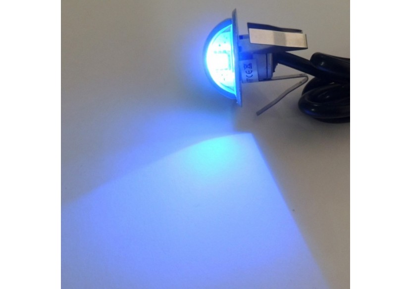 Kit 6 spots LED encastrables 0,4W IP67 pour escalier - BA50005-AZ - Barcelona LED