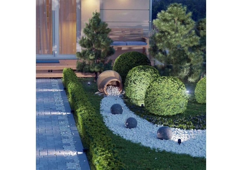 Spot LED sur piquet 6W IP65 - L5044 - Barcelona LED