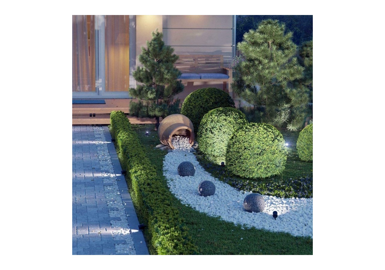 Spot LED sur piquet 3W IP65 - L5042 - Barcelona LED