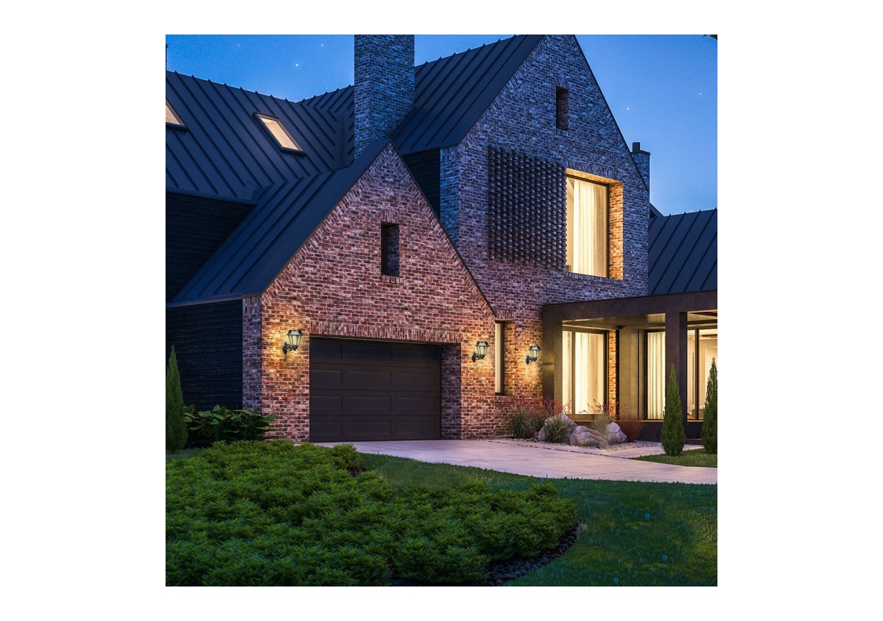 Lanterne murale solaire extérieure "BISSO/ROSETTA" capteur PIR-3 modes de fonctionnement-CCT - R22.131.000.AFS1K - Barcelona LED