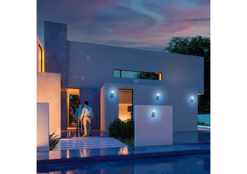 Applique d'extérieur SMART WIFI RGBW CURVE WALL-LEDVANCE - O478336 - Barcelona LED