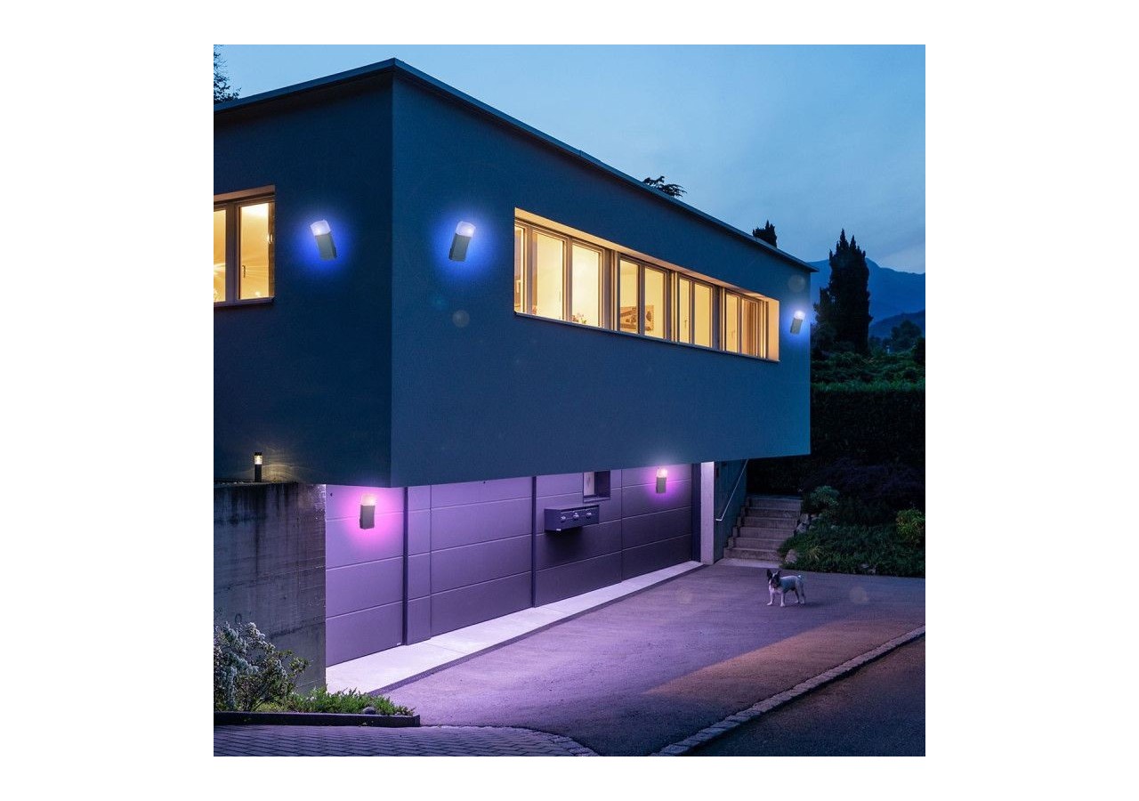 Applique d'extérieur SMART WIFI RGBW CURVE WALL-LEDVANCE - O478336 - Barcelona LED