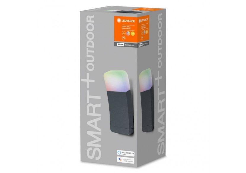Applique d'extérieur SMART WIFI RGBW CURVE WALL-LEDVANCE - O478336 - Barcelona LED