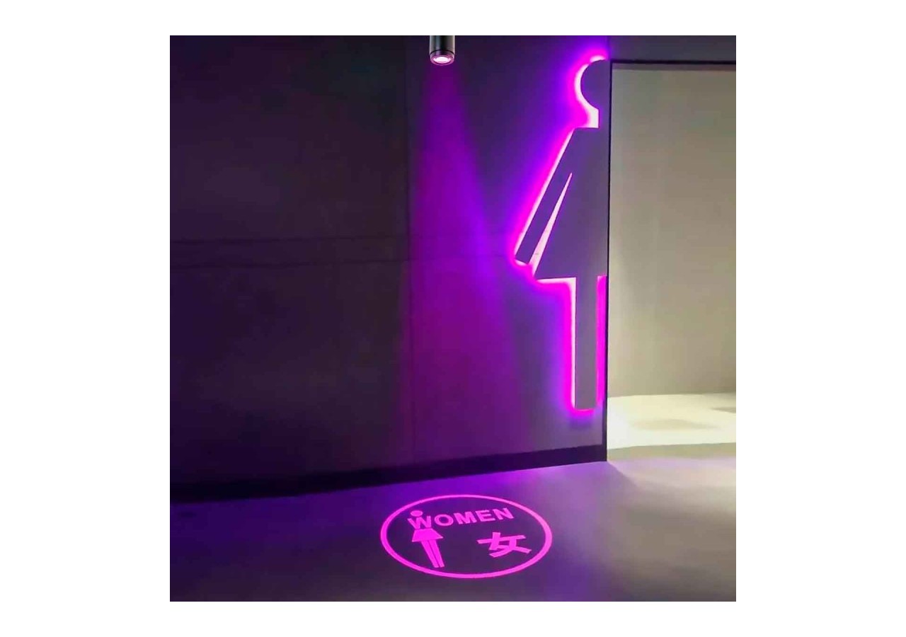 Projecteur LED de logo GOBO triphasé sur rail-20W-intérieur-IP20 - BLP20I-TRI-F - Barcelona LED