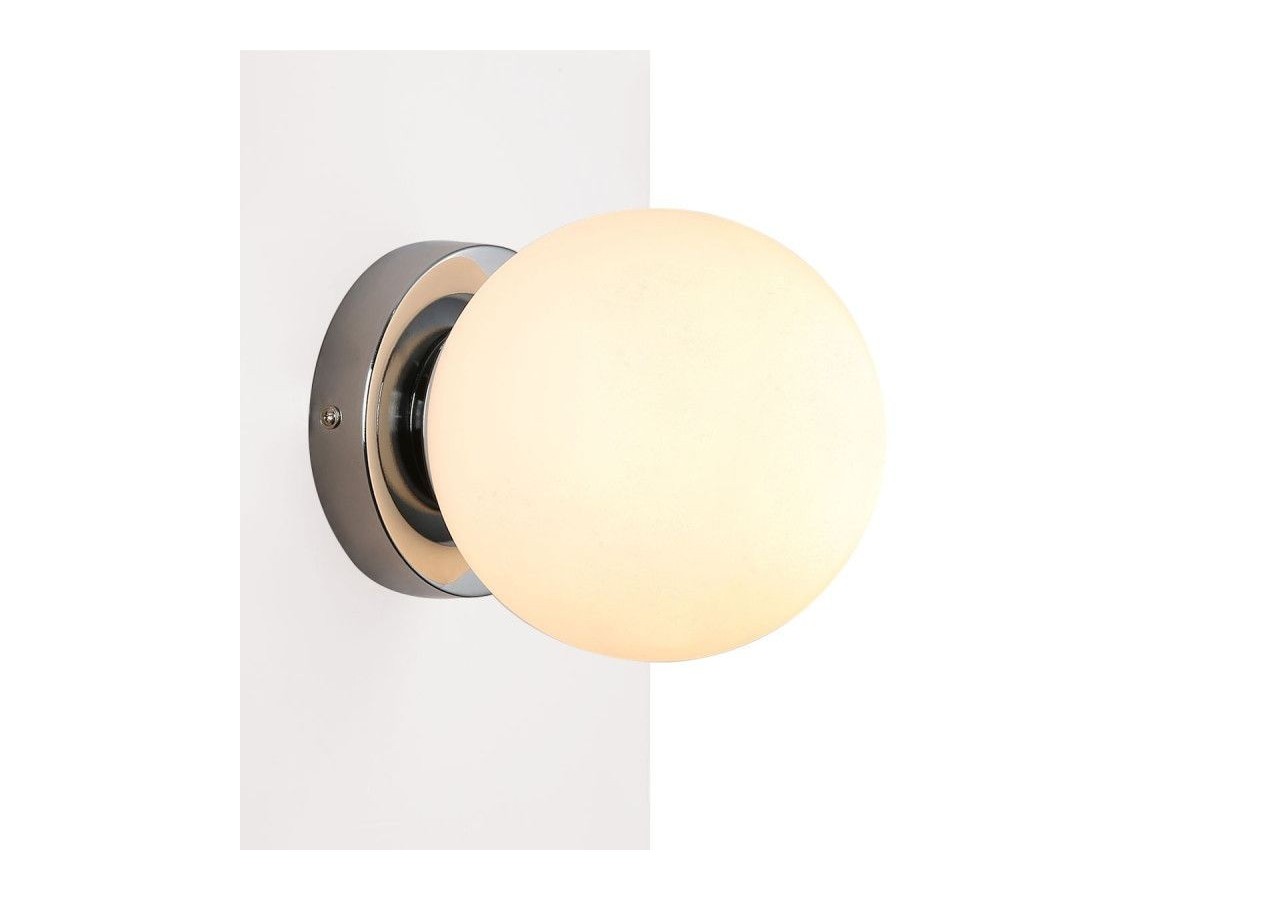 Applique murale globe en verre "AVA"-E27-IP44 - LE101-CR - Barcelona LED