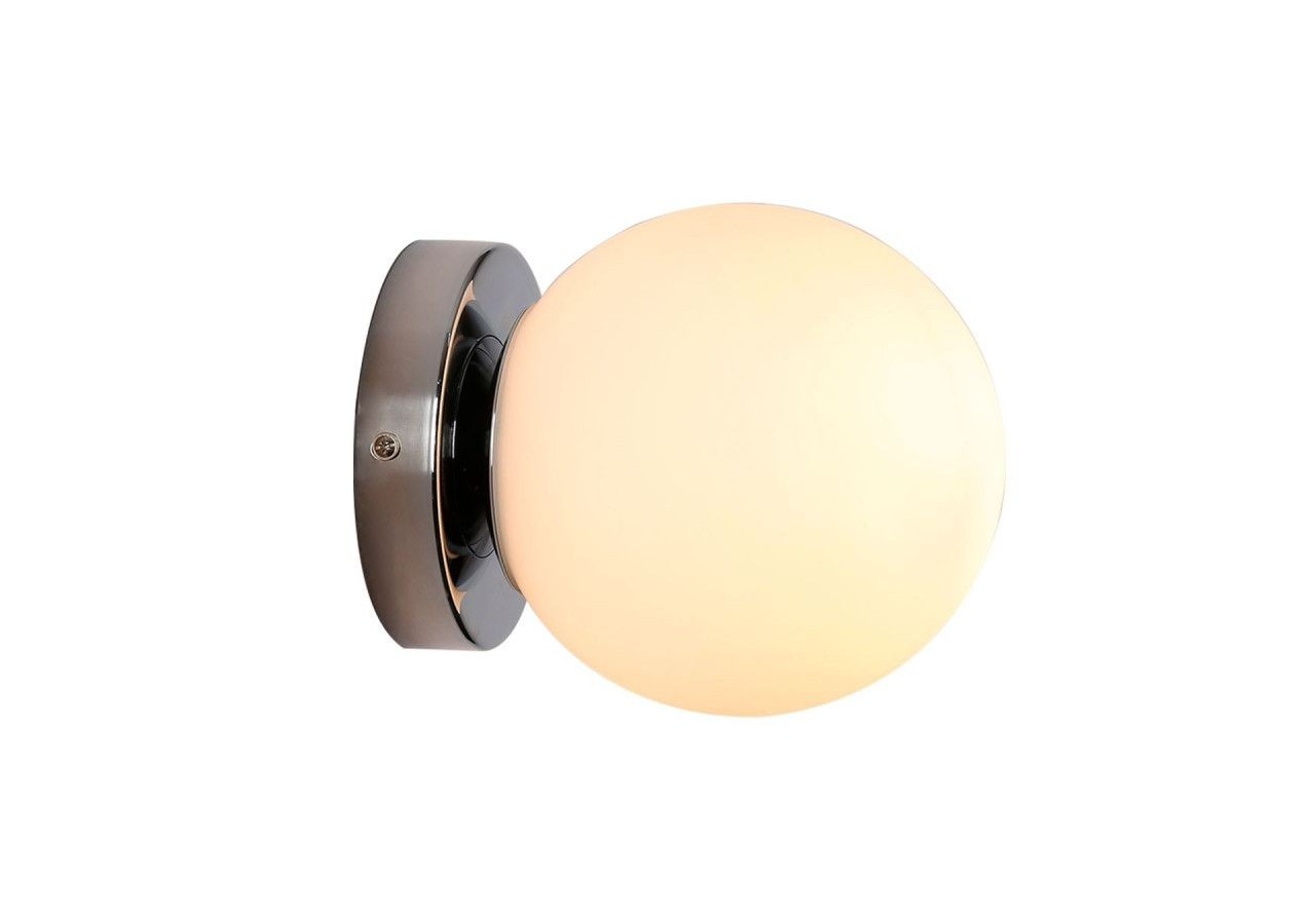 Applique murale globe en verre "AVA"-E27-IP44 - LE101-CR - Barcelona LED