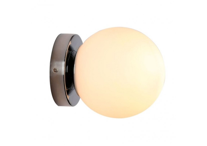 Applique murale globe en verre "AVA"-E27-IP44 - LE101-CR - Barcelona LED