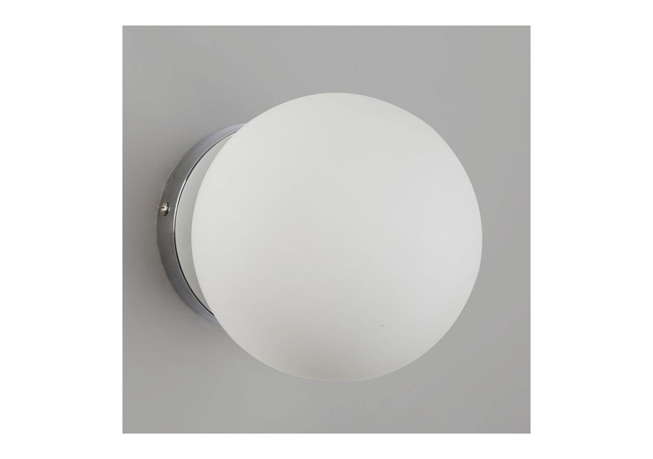 Applique murale globe en verre "AVA"-E27-IP44 - LE101-CR - Barcelona LED