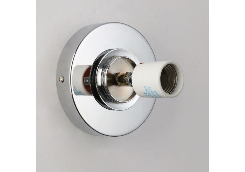 Applique murale globe en verre "AVA"-E27-IP44 - LE101-CR - Barcelona LED