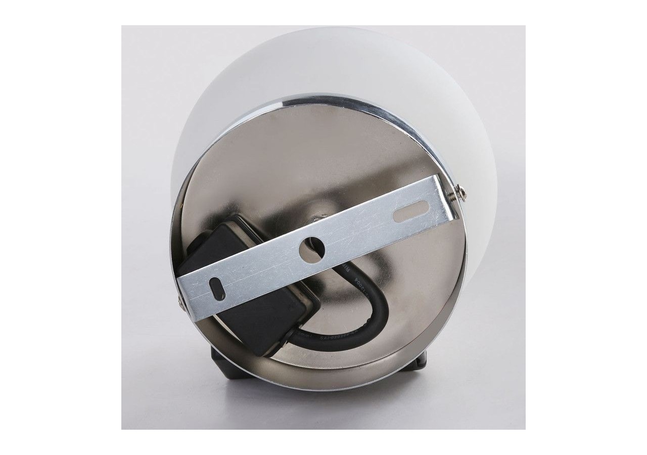 Applique murale globe en verre "AVA"-E27-IP44 - LE101-CR - Barcelona LED