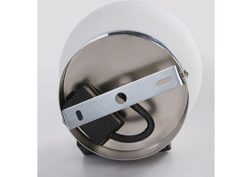 Applique murale globe en verre "AVA"-E27-IP44 - LE101-CR - Barcelona LED