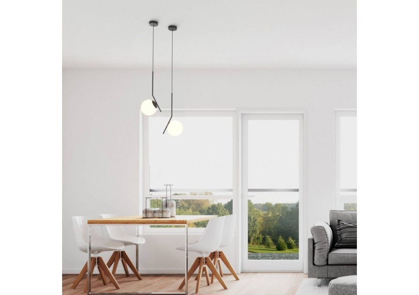 Suspension globe en verre "HERMI"-E27 - LD1006-N - Barcelona LED