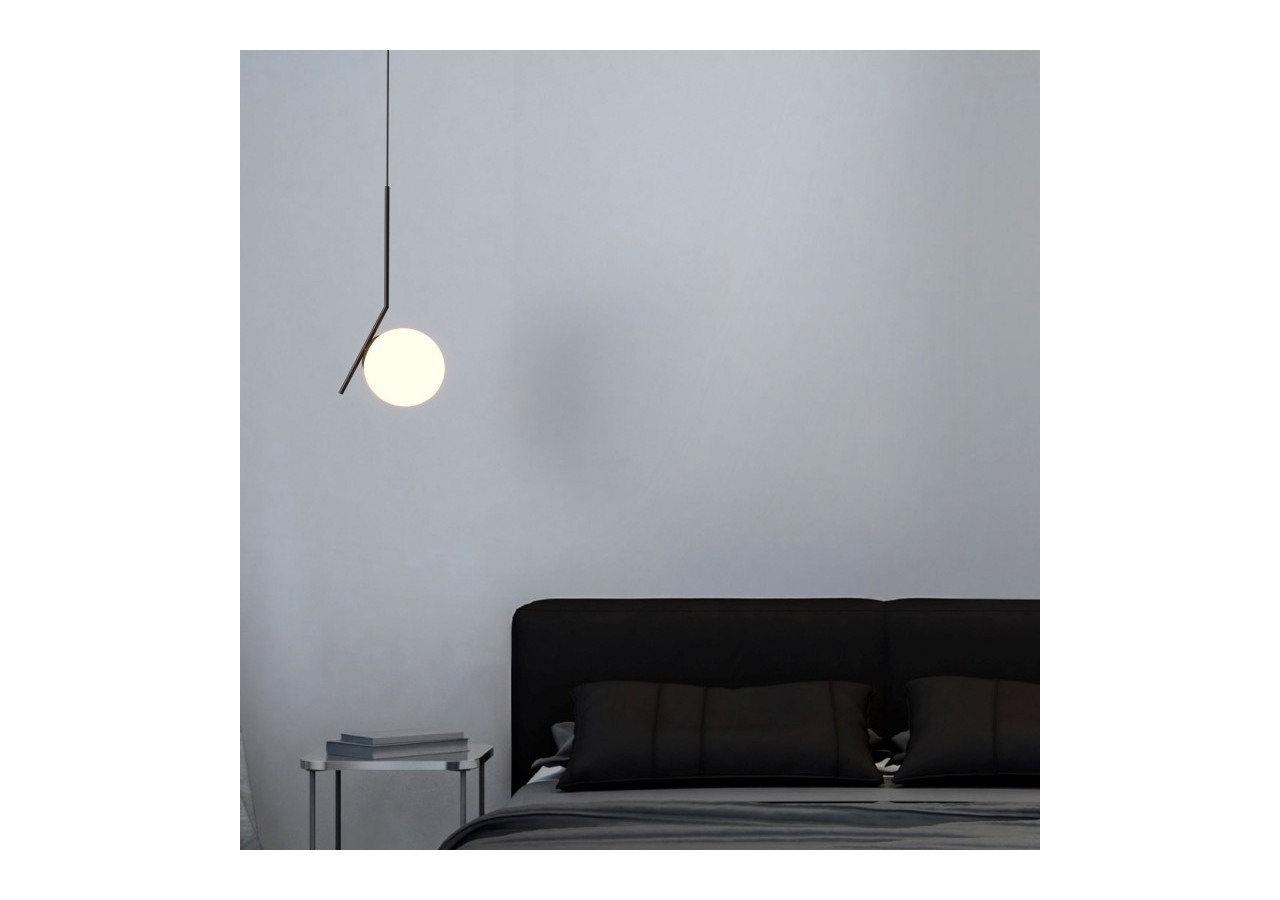 Suspension globe en verre "HERMI"-E27 - LD1006-N - Barcelona LED