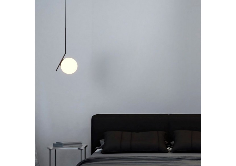 Suspension globe en verre "HERMI"-E27 - LD1006-N - Barcelona LED