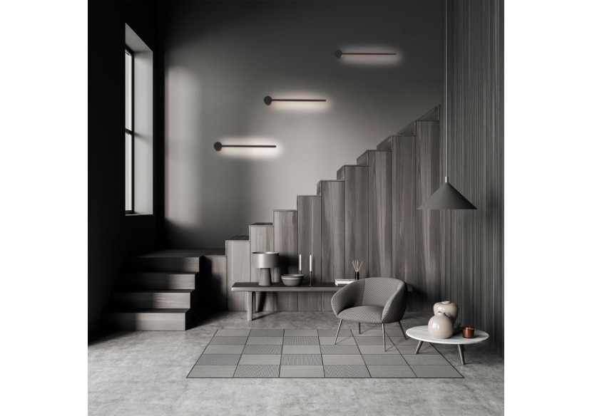 Applique murale linéaire minimaliste "KENDA" 10W-Blanc chaud - L3068-N - Barcelona LED