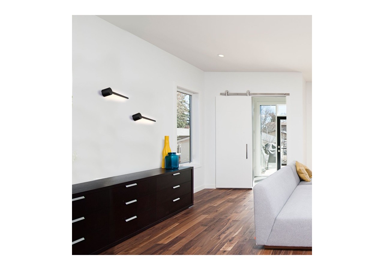 Applique murale linéaire minimaliste "KENDA" 10W-Blanc chaud - L3068-N - Barcelona LED