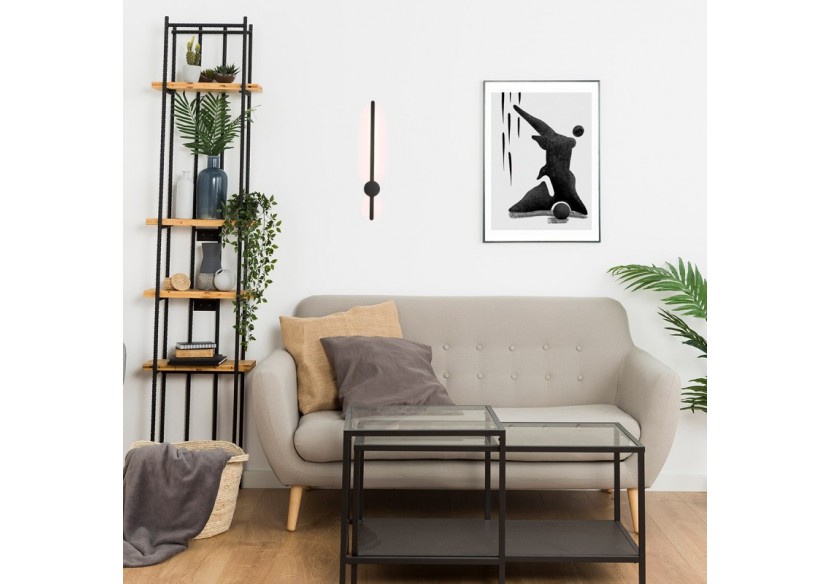 Applique murale linéaire minimaliste "MARKEL" 10W-Blanc chaud - L3069-N - Barcelona LED