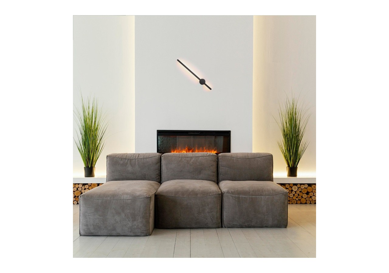 Applique murale linéaire minimaliste "MARKEL" 10W-Blanc chaud - L3069-N - Barcelona LED