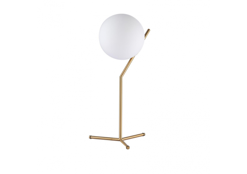 Lampe à poser globe en verre et métal doré"NOLA"-E27 - LD1007-D - Barcelona LED
