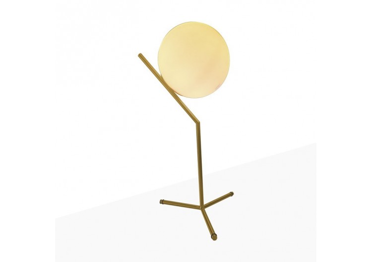 Lampe à poser globe en verre et métal doré"NOLA"-E27 - LD1007-D - Barcelona LED 2