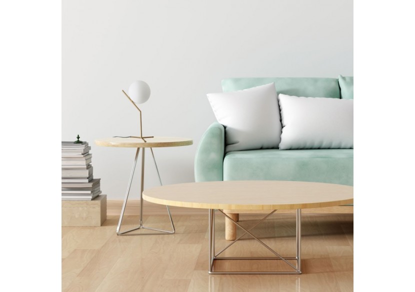 Lampe à poser globe en verre et métal doré"NOLA"-E27 - LD1007-D - Barcelona LED