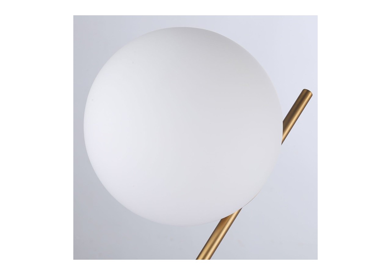 Lampe à poser globe en verre et métal doré"NOLA"-E27 - LD1007-D - Barcelona LED