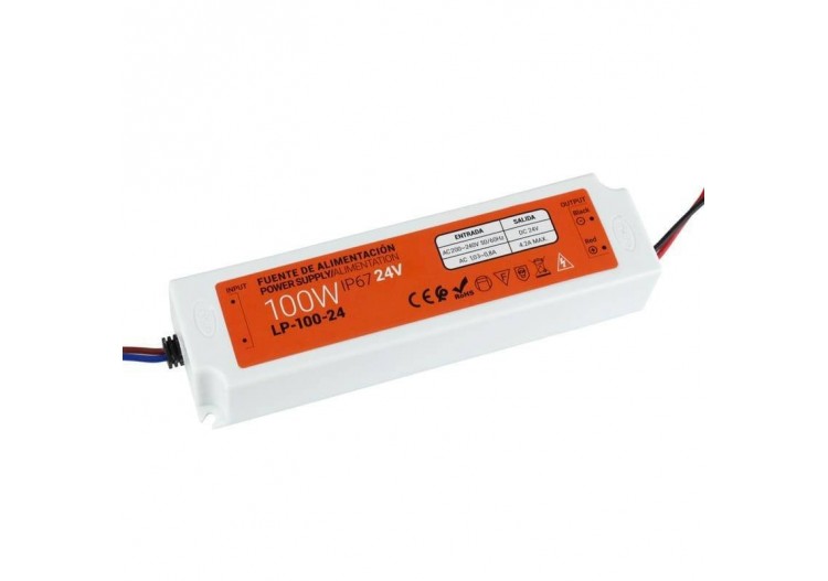 Alimentation étanche compacte 24V 100W IP67 - LP-100-24 - Barcelona LED