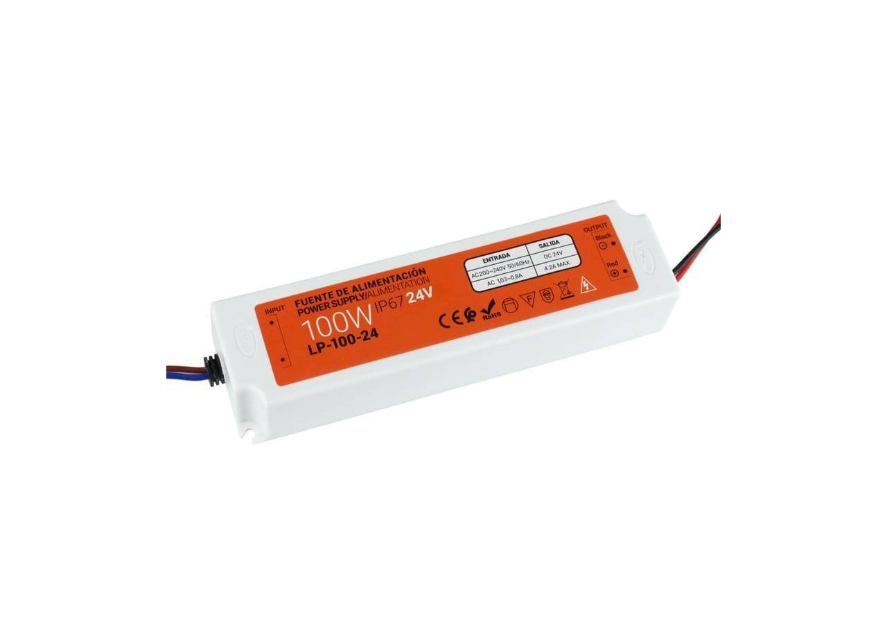 Alimentation étanche compacte 24V 100W IP67 - LP-100-24 - Barcelona LED