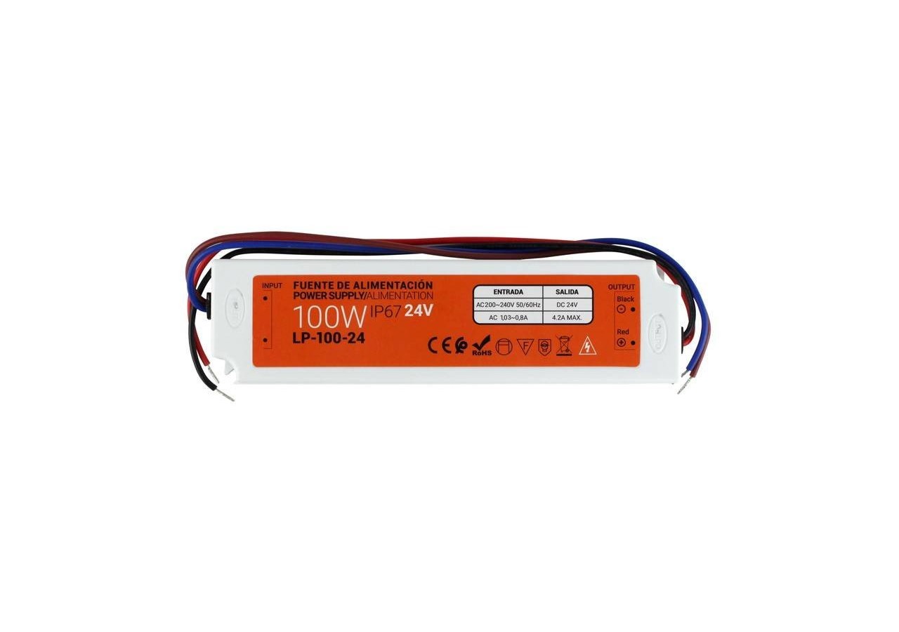 Alimentation étanche compacte 24V 100W IP67 - LP-100-24 - Barcelona LED