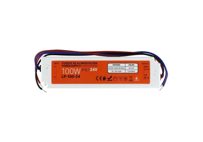 Alimentation étanche compacte 24V 100W IP67 - LP-100-24 - Barcelona LED