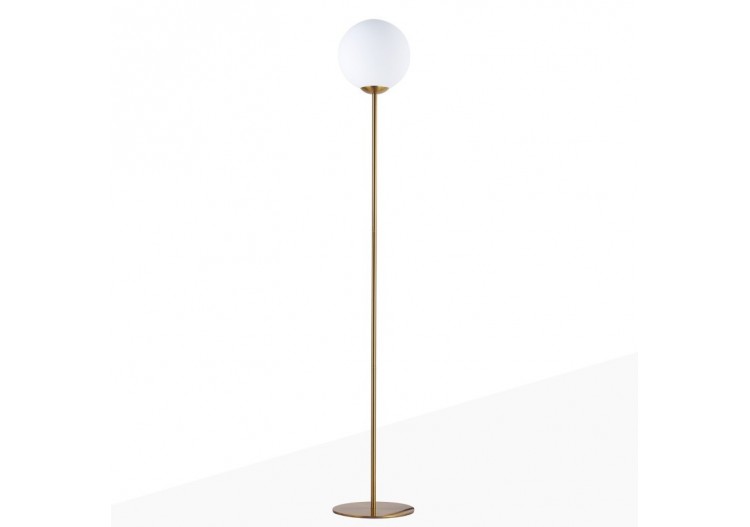 Lampadaire globe en verre et métal doré "BAILEY"-E27 - LD1008-D - Barcelona LED