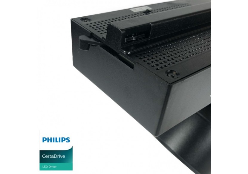 Projecteur LED sur rail monophasé spécial boucherie-Driver intégré Philips CertaDrive-LED COB-40W - B00574-N-CAR - Barcelona LED