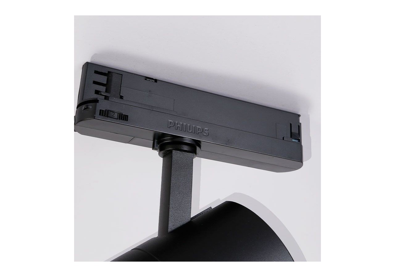 Projecteur LED sur rail triphasé spécial boucherie-Driver intégré Philips Xitanium-LED COB-40W - B00591-N-CAR - Barcelona LED