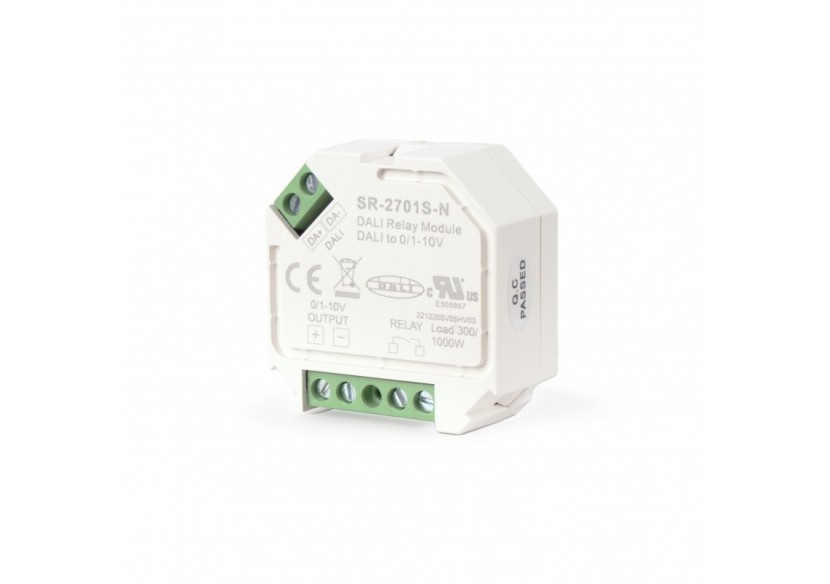 Convertisseur Sunricher 2 en 1 : DALI vers 0-10V + Relais DALI - SR-2701S-N - Barcelona LED