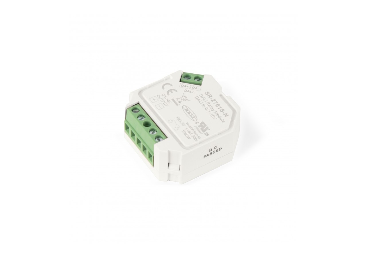 Convertisseur Sunricher 2 en 1 : DALI vers 0-10V + Relais DALI - SR-2701S-N - Barcelona LED