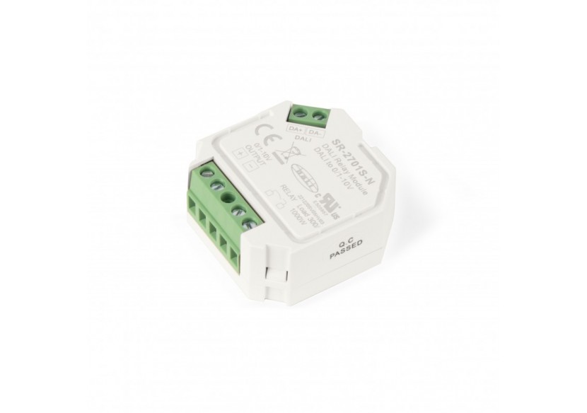 Convertisseur Sunricher 2 en 1 : DALI vers 0-10V + Relais DALI - SR-2701S-N - Barcelona LED