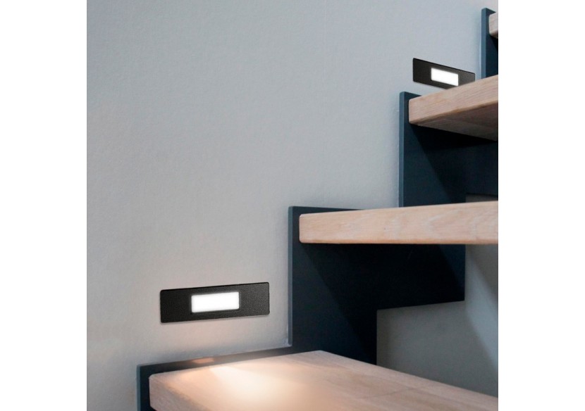 Balise extérieure LED encastrable au mur "Nina 150" 3,5W-IP55-R7S-CCT-Fumagalli - 6C1.000.000.AYJ1K - Barcelona LED