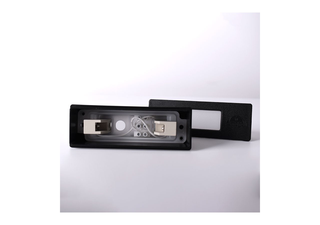 Balise extérieure LED encastrable au mur "Nina 150" 3,5W-IP55-R7S-CCT-Fumagalli - 6C1.000.000.AYJ1K - Barcelona LED