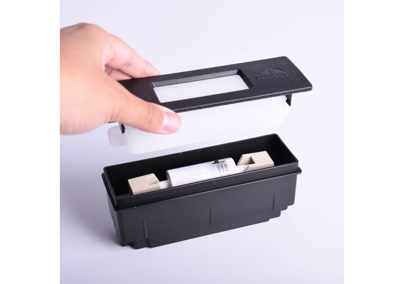 Balise extérieure LED encastrable au mur "Nina 150" 3,5W-IP55-R7S-CCT-Fumagalli - 6C1.000.000.AYJ1K - Barcelona LED