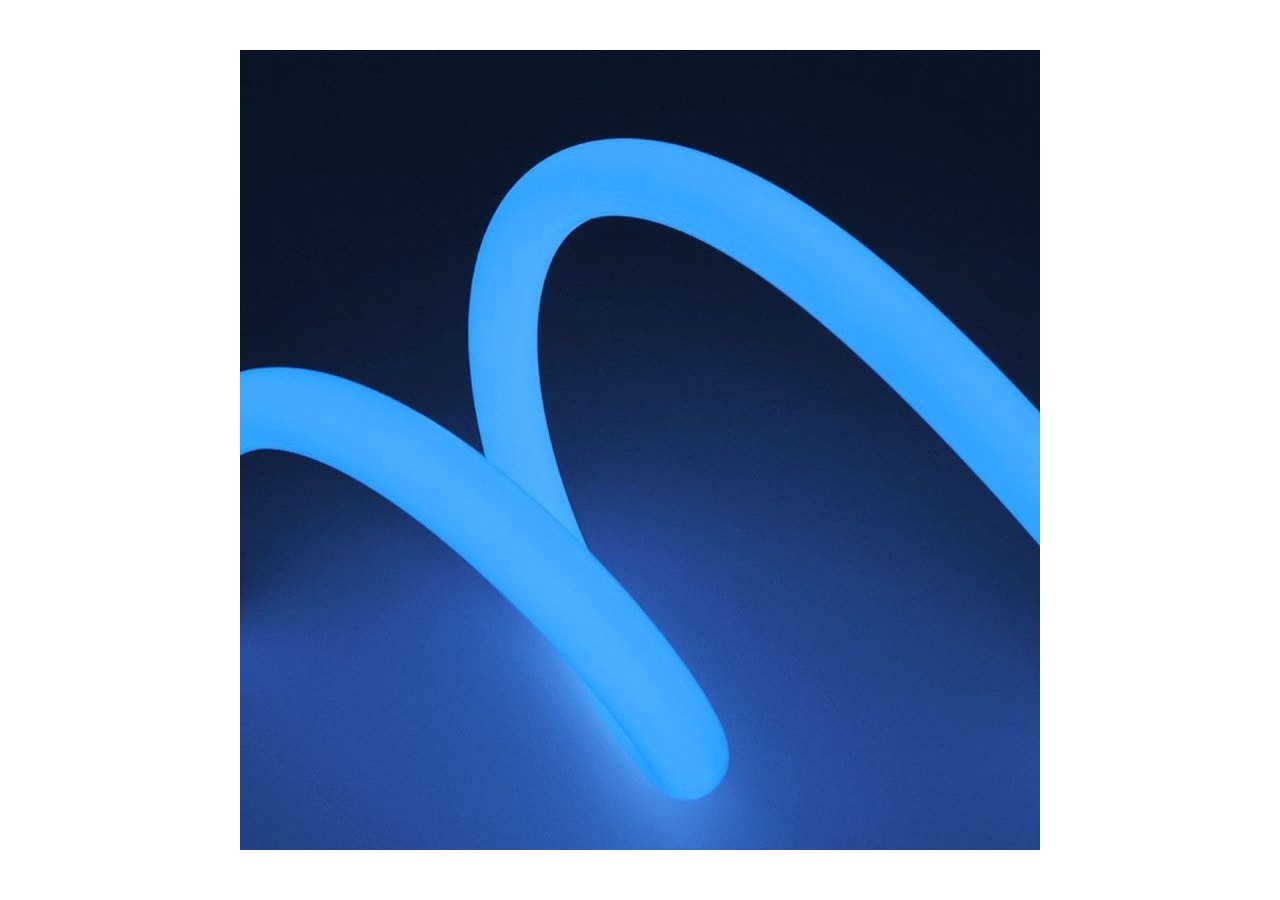 Néon LED flexible 360 degrés circulaire RGB-24 V-diamètre 20mm-5m-22W/m-Kit complet-IP67 - N20D-5M-RGB - Barcelona LED