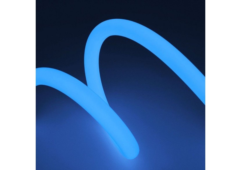 Néon LED flexible 360 degrés circulaire RGB-24 V-diamètre 20mm-5m-22W/m-Kit complet-IP67 - N20D-5M-RGB - Barcelona LED