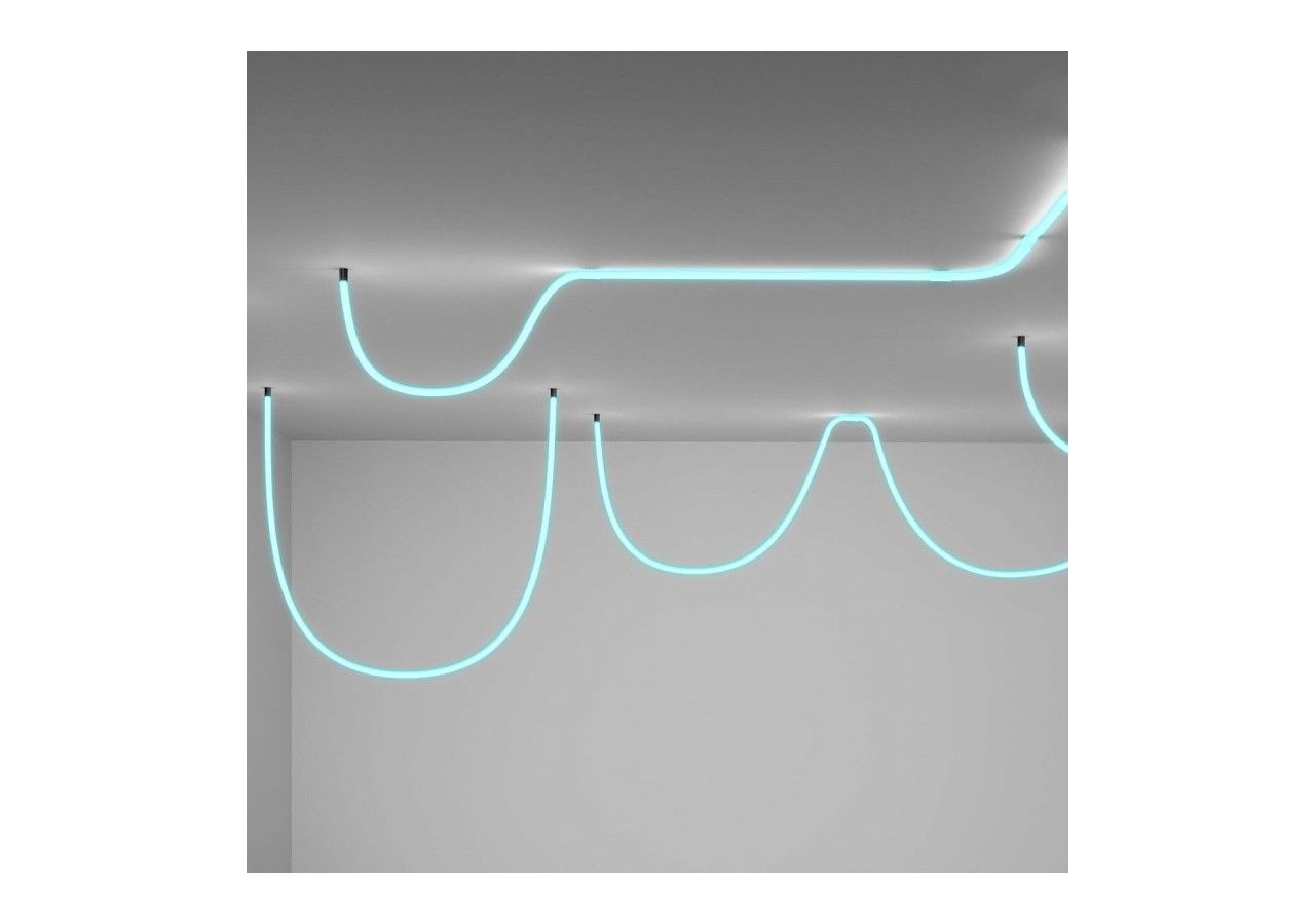 Néon LED flexible 360 degrés circulaire RGB-24 V-diamètre 20mm-5m-22W/m-Kit complet-IP67 - N20D-5M-RGB - Barcelona LED