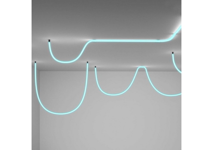 Néon LED flexible 360 degrés circulaire RGB-24 V-diamètre 20mm-5m-22W/m-Kit complet-IP67 - N20D-5M-RGB - Barcelona LED