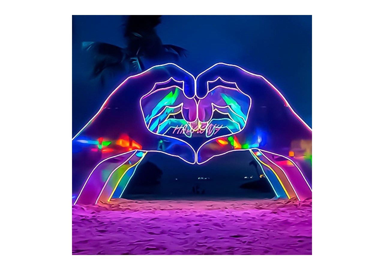 Néon LED flexible 360 degrés circulaire RGB-24 V-diamètre 20mm-5m-22W/m-Kit complet-IP67 - N20D-5M-RGB - Barcelona LED