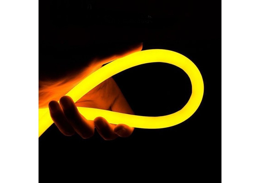 Néon LED flexible 360 degrés circulaire RGB-24 V-diamètre 20mm-5m-22W/m-Kit complet-IP67 - N20D-5M-RGB - Barcelona LED